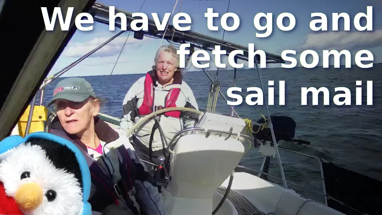 Watch our "We have to go and fetch some sail mail" video and add comments